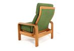 vintage Holstebro fauteuil gestoffeerd gratis bezorging, Holstebro, Hout, Verzenden, -