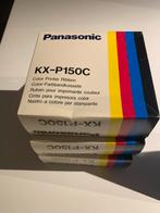 3x Panasonic kleuren printer lint KX-P150C voor matrix NIEUW, Ophalen of Verzenden, Nieuw, Cartridge, Panasonic