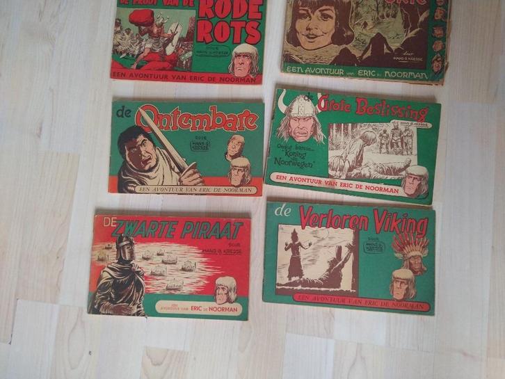 Eric de Noorman 8 strips, Boeken, Stripboeken, Gelezen, Meerdere stripboeken, Ophalen of Verzenden