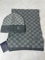 Louis Vuitton Muts & Sjaal Set Grijs - Nieuw, Louis Vuitton, Ophalen of Verzenden, Nieuw, Muts