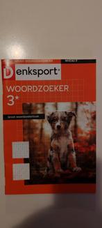 Denksport Woordzoeker 3* - Puzzelboek, Hobby en Vrije tijd, Denksport en Puzzels, Ophalen, Nieuw, Puzzelboek
