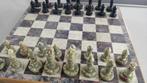Schaakspel, bord met stukken, Hobby en Vrije tijd, Gezelschapsspellen | Bordspellen, Ophalen, Zo goed als nieuw