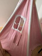 Roze tipi tent, Ophalen
