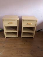 Twee nachtkastjes, Ophalen, Gebruikt, Minder dan 45 cm, Minder dan 55 cm