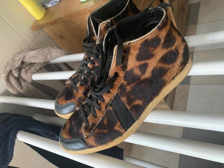 Sneaker luipaard print Sawa Africa, Kleding | Dames, Schoenen, Zo goed als nieuw, Sneakers of Gympen, Overige kleuren, Ophalen of Verzenden