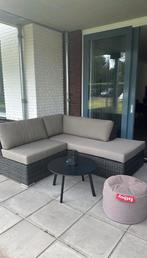 Mooie loungeset 200x200 met salontafel, Tuin en Terras, Tuinsets en Loungesets, 4 zitplaatsen, Ophalen of Verzenden, Zo goed als nieuw