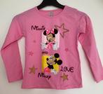 Nieuw longsleeve maat 110 /116 voor meisje Minnie Mouse, Ophalen of Verzenden, Nieuw, Meisje, Shirt of Longsleeve