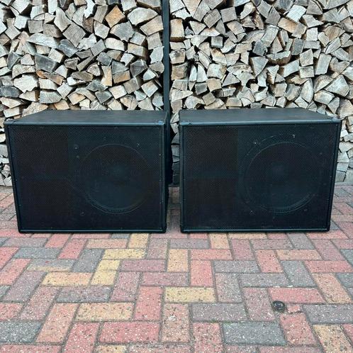 18 Inch RCF Passieve Subwoofer Set (esw 1018), Audio, Tv en Foto, Luidsprekers, Gebruikt, Subwoofer, 120 watt of meer, Overige merken