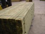 Geimpregneerde Palen 70 x 70mm  Lengtes: 1800 / 2100 / 2400, Ophalen, Nieuw, Minder dan 3 meter