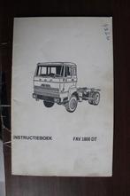Daf FAV 1800 DT instructieboekje, Verzenden