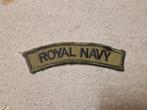 Royal Navy patch, Ophalen of Verzenden, Marine, Engeland, Embleem of Badge
