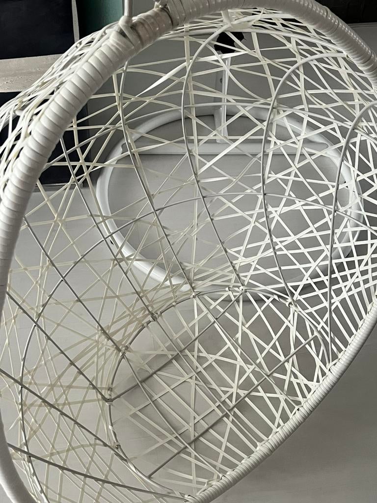 Hangstoel schommel, Ophalen, Gebruikt, Rotan