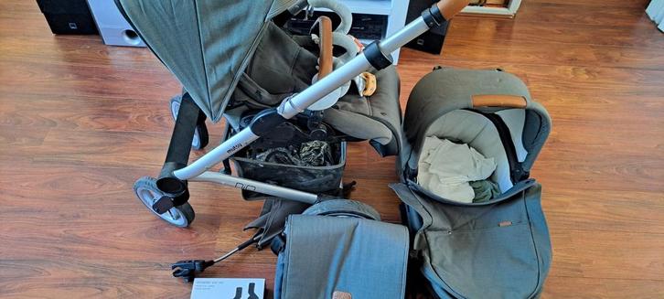 Zeer complete musty nio wandelwagen, Kinderen en Baby's, Kinderwagens en Combinaties, Gebruikt, Overige merken, Ophalen
