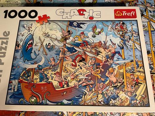 Legpuzzel 1000 stukjes Trefl Chaotic Piraten, Hobby en Vrije tijd, Denksport en Puzzels, Zo goed als nieuw, Ophalen
