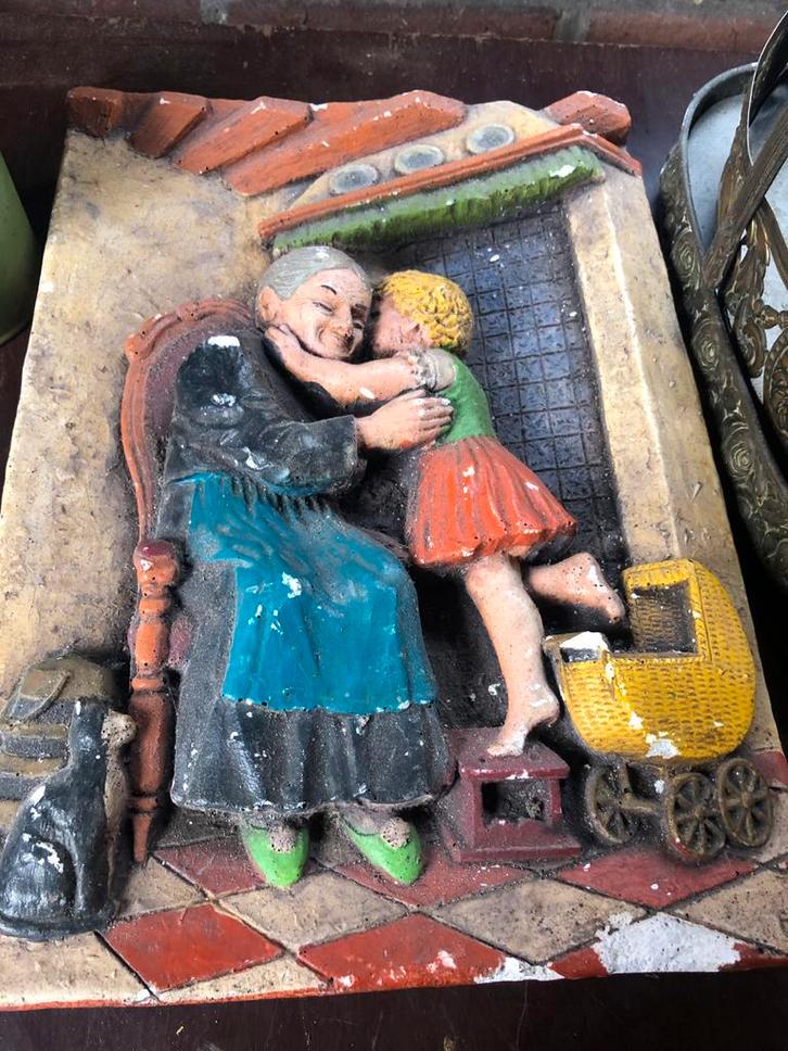 Hobro Rhenen Holland Wanddecoratie, Antiek en Kunst, Antiek | Wandborden en Tegels, Ophalen of Verzenden