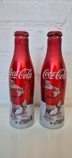 Volle aluminium Coca-Cola flesjes / Santa / Christmas, Ophalen of Verzenden, Zo goed als nieuw, Overige typen