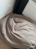 Grote & kleine zitzak - Taupe - Leen Bakker, Ophalen, Gebruikt, Beige, Zitzak