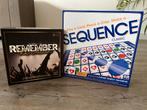 Spellen: Remember muziek & Sequence, Hobby en Vrije tijd, Gezelschapsspellen | Bordspellen, Een of twee spelers, Ophalen of Verzenden