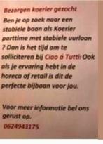 Auto koerier gezocht, Overige niveaus, Vanaf 10 jaar, Overige vormen