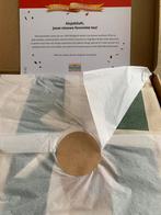 Nieuwe canvas tas gesteept groen in doos, Sieraden, Tassen en Uiterlijk, Ophalen of Verzenden, Nieuw, Groen