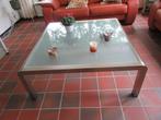 salontafel, Huis en Inrichting, Ophalen, Gebruikt, Glas, 75 cm of meer