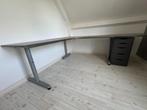 Ikea bureau Galant, Ophalen, In hoogte verstelbaar, Zo goed als nieuw, Bureau