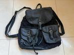 Claire’s rugzak/rugtas zwart kant/leerlook 28x30x12, Ophalen of Verzenden, Zo goed als nieuw