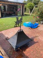 Schoorsteenkap ijzer in nette staat!, Huis en Inrichting, Ophalen, Gebruikt