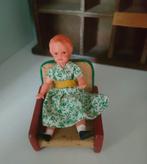 Vintage jaren ''60 - '70 Caco kunststof poppenhuis popje, Ophalen of Verzenden, Zo goed als nieuw, Poppenhuispop