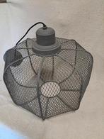 Metalen Hanglamp Taupe/Antraciet, Ophalen of Verzenden, Zo goed als nieuw, Metaal, Minder dan 50 cm