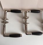 2 sets oude Deurklinken tonmodel deurklink ton model, Ophalen of Verzenden, Zo goed als nieuw, IJzer, Klink of Kruk