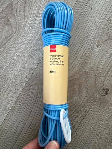 Nieuw waslijndraad - 20 meter beschikbaar voor biedingen