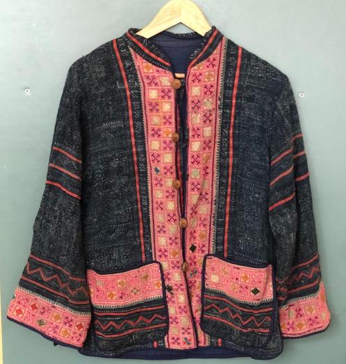 Jasje van Thailand, waarschijnlijk van de Hmong, Antiek en Kunst, Kunst | Niet-Westerse kunst, Ophalen of Verzenden