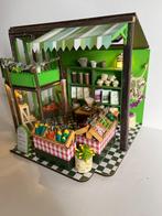 Miniaturen - Groenten winkel met verlichting, Verzamelen, Poppenhuizen en Toebehoren, Verzenden, Zo goed als nieuw, Poppenhuis