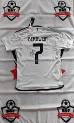 Gesigneerd Ajax Shirt Bergwijn #7, Verzamelen, Shirt, Verzenden, ., Zo goed als nieuw