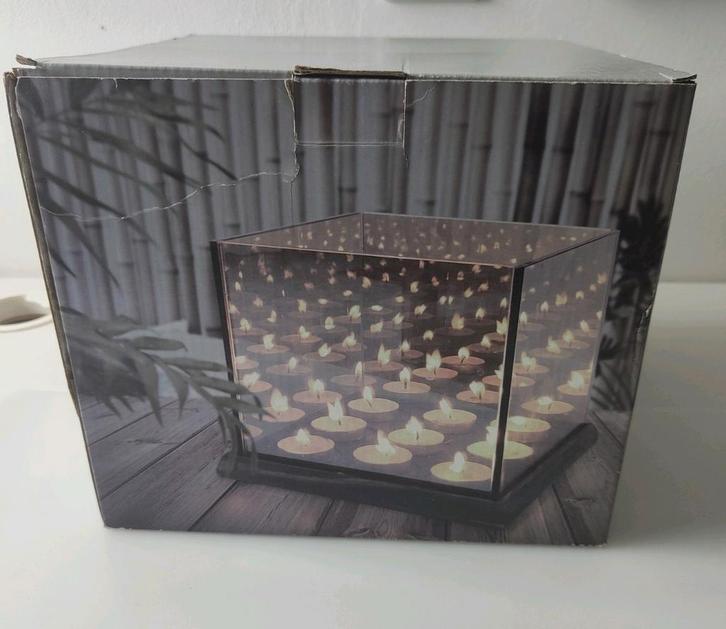 Waxinelichthouder kandelaar theelichthouder, Huis en Inrichting, Woonaccessoires | Kandelaars en Kaarsen, Zo goed als nieuw, Minder dan 25 cm
