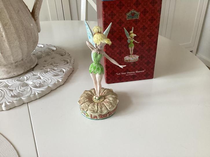 Disney traditions tinkerbell met doos LET OP, Verzamelen, Disney, Beeldje of Figuurtje, Ophalen