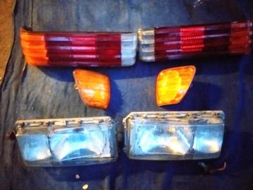 Mercedes W116 koplampen, knipperlichten en achterlichten beschikbaar voor biedingen