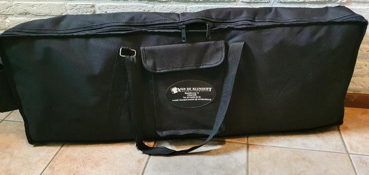 Keyboard Tas Van de Klundert afmeting 104x36x14 cm, Muziek en Instrumenten, Keyboards, Zo goed als nieuw, 61 toetsen, Overige merken