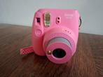 Fujifilm Instax Mini 9 instant camera polaroid Roze, Audio, Tv en Foto, Fotocamera's Analoog, Ophalen of Verzenden, Zo goed als nieuw