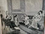 KIJK - Unieke Schilderij Gobelin naar Emilio Vassari, Antiek en Kunst, Ophalen