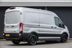 Ford Transit L2H2 | 130Pk A8 Aut. | Raptor Edition | 2x Schu, Stof, Zwart, 4 cilinders, Origineel Nederlands