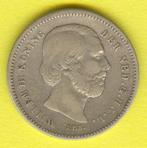 25 cent/kwartje 1890 zonder punt en 1898., Postzegels en Munten, Munten | Nederland, Zilver, Ophalen of Verzenden, Koning Willem III