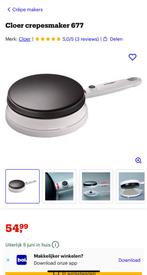 Cloer crepe maker nieuw., Huis en Inrichting, Keuken | Keukenbenodigdheden, Ophalen of Verzenden, Nieuw