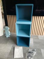 IKEA EKET kastjes 3x donker blauw 2x, licht blauw 1x, Huis en Inrichting, Minder dan 100 cm, 25 tot 50 cm, Minder dan 150 cm, Ophalen of Verzenden