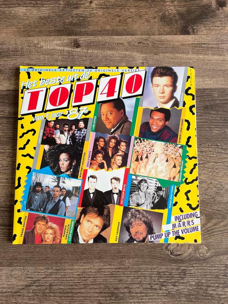 LP Top 40 van 1987, Cd's en Dvd's, Vinyl | Wereldmuziek, Gebruikt, Europees, 12 inch, Ophalen