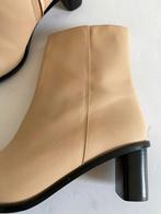 J551 ATP Atalier maat 41 lage designer laarsjes hak beige, Beige, Lage of Enkellaarzen, Ophalen of Verzenden, Zo goed als nieuw