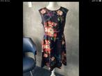 Donkerblauw gebloemde jurk van Steps maat 40, Kleding | Dames, Maat 38/40 (M), Blauw, Ophalen of Verzenden, Steps