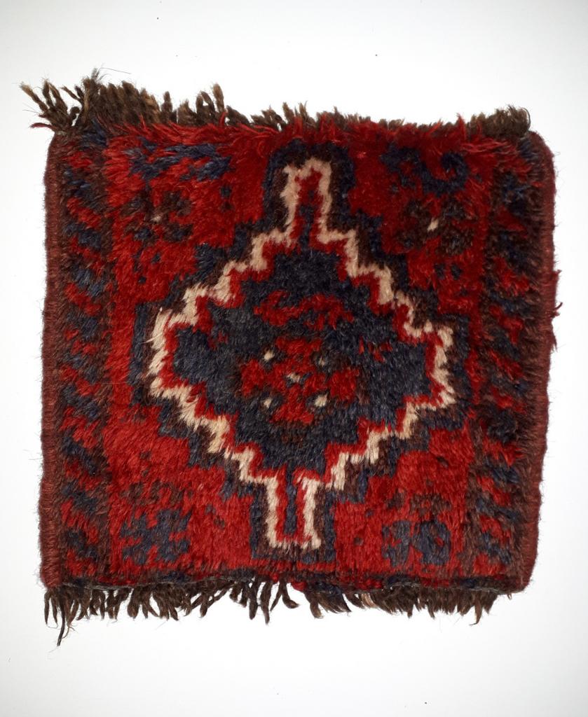 Perzisch kleedje ca. 30 x 30 cm oosters, Huis en Inrichting, Stoffering | Tapijten en Kleden, Minder dan 50 cm, Gebruikt, Vierkant