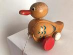 Houten trekeend, Antiek en Kunst, Antiek | Speelgoed, Ophalen of Verzenden